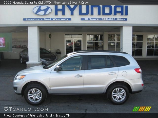 2012 Hyundai Santa Fe GLS AWD in Moonstone Silver