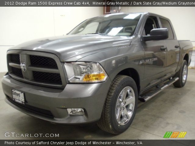 2012 Dodge Ram 1500 Express Crew Cab 4x4 in Mineral Gray Metallic