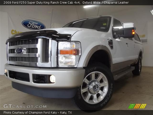 2009 Ford F250 Super Duty King Ranch Crew Cab 4x4 in Oxford White