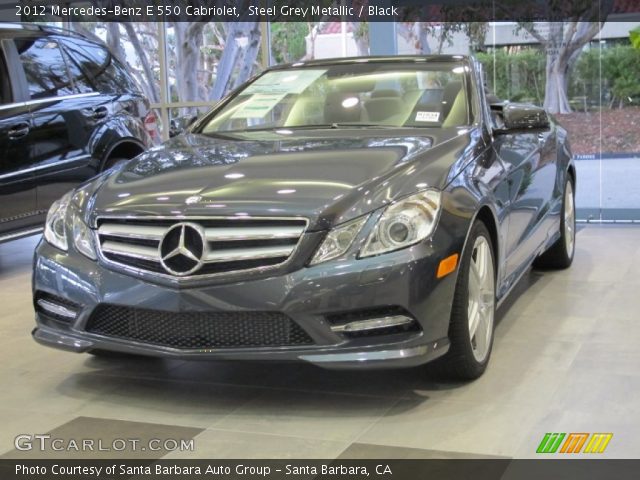 2012 Mercedes-Benz E 550 Cabriolet in Steel Grey Metallic