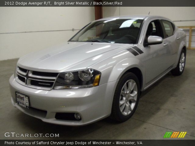 2012 Dodge Avenger R/T in Bright Silver Metallic
