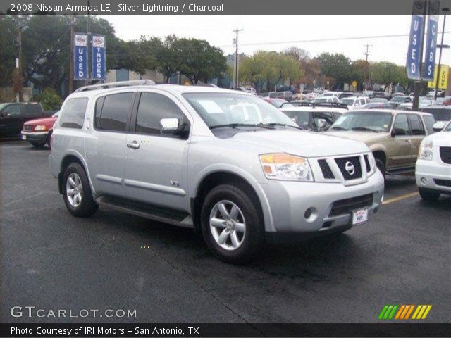 2008 Nissan Armada LE in Silver Lightning
