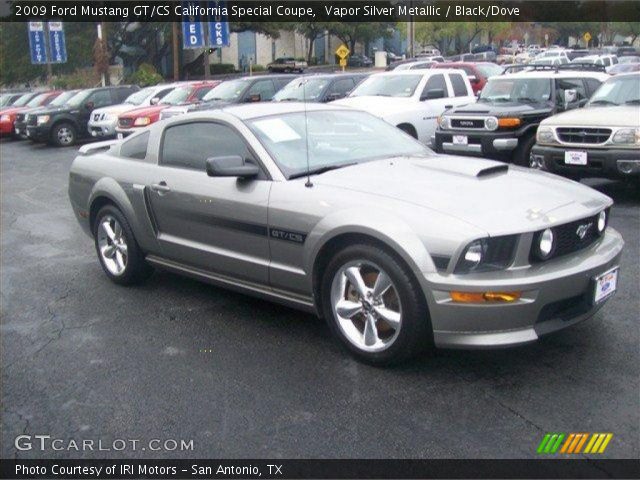 2009 Ford Mustang GT/CS California Special Coupe in Vapor Silver Metallic