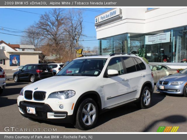 2009 BMW X5 xDrive30i in Alpine White