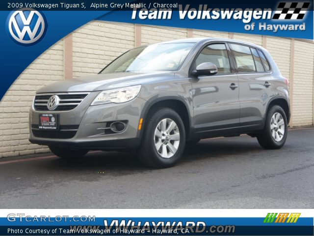 2009 Volkswagen Tiguan S in Alpine Grey Metallic