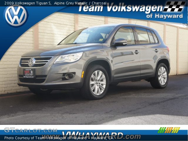2009 Volkswagen Tiguan S in Alpine Grey Metallic