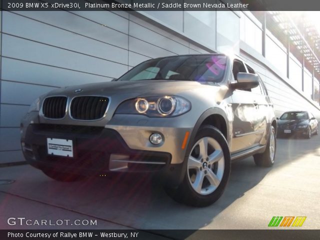 2009 BMW X5 xDrive30i in Platinum Bronze Metallic