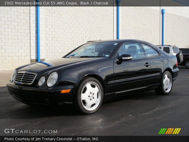 2002 Mercedes-Benz CLK 55 AMG Coupe in Black