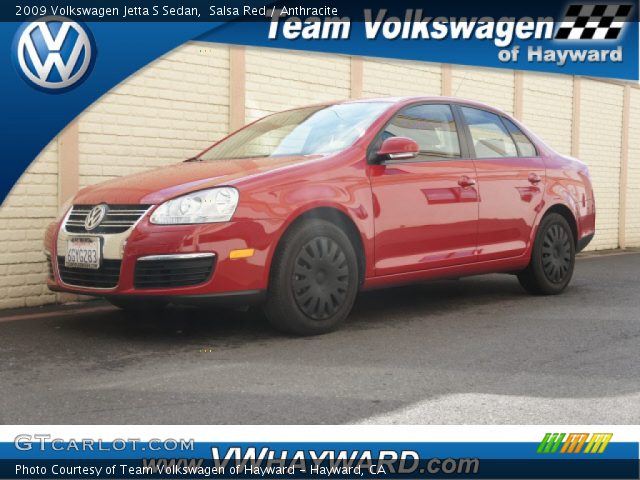 2009 Volkswagen Jetta S Sedan in Salsa Red