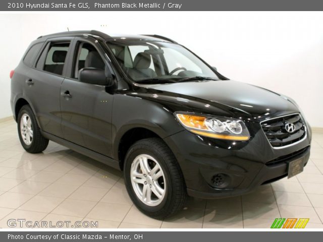 2010 Hyundai Santa Fe GLS in Phantom Black Metallic