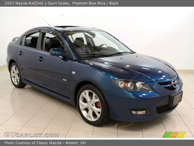 2007 Mazda MAZDA3 s Sport Sedan in Phantom Blue Mica
