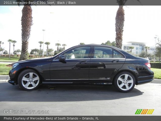 2011 Mercedes-Benz C 300 Sport in Black