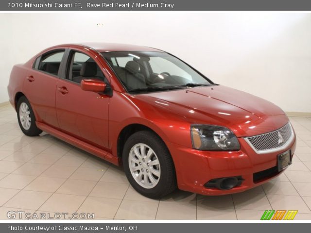 2010 Mitsubishi Galant FE in Rave Red Pearl