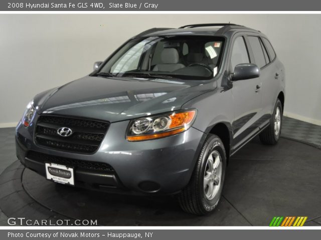 2008 Hyundai Santa Fe GLS 4WD in Slate Blue
