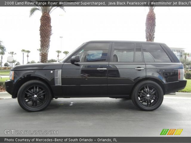 2008 Land Rover Range Rover Westminster Supercharged in Java Black Pearlescent