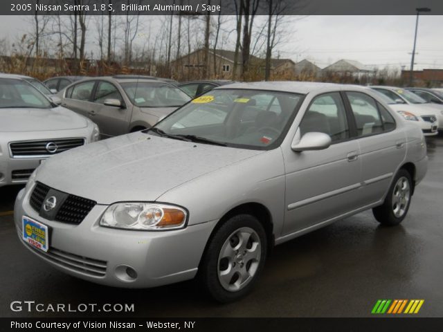 2005 Nissan Sentra 1.8 S in Brilliant Aluminum