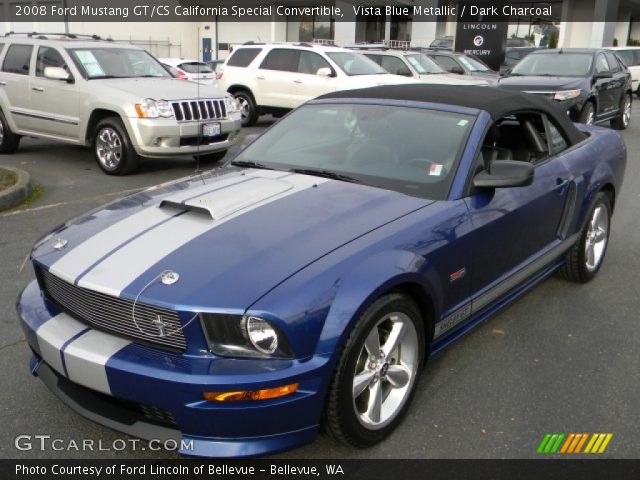 2008 Ford Mustang GT/CS California Special Convertible in Vista Blue Metallic