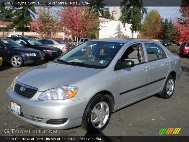 2007 Toyota Corolla LE in Silver Streak Mica