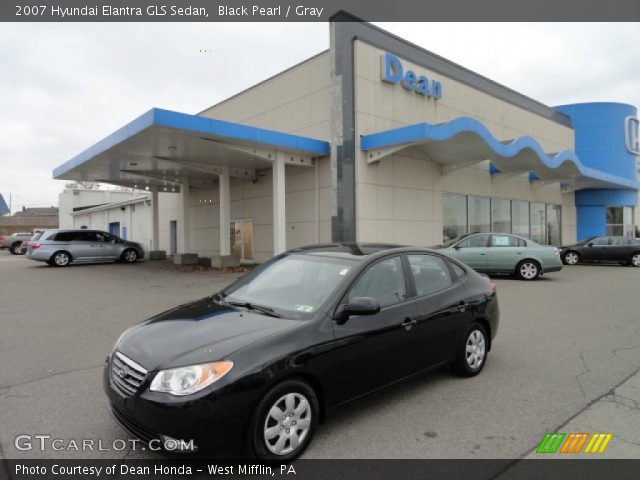 2007 Hyundai Elantra GLS Sedan in Black Pearl