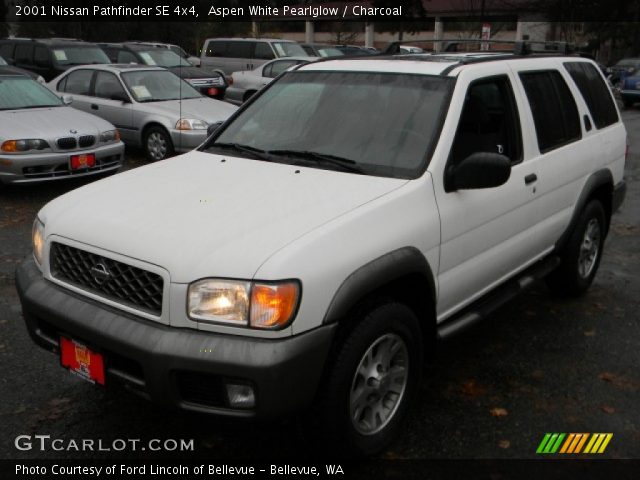 2001 Nissan Pathfinder SE 4x4 in Aspen White Pearlglow