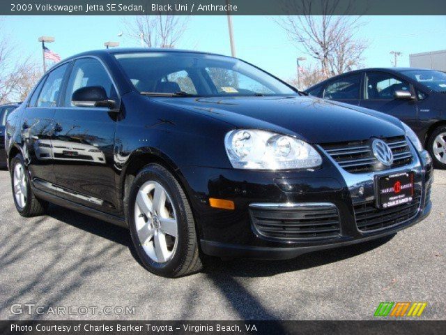 2009 Volkswagen Jetta SE Sedan in Black Uni