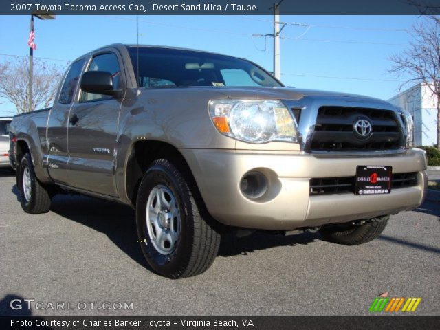 2007 Toyota Tacoma Access Cab in Desert Sand Mica