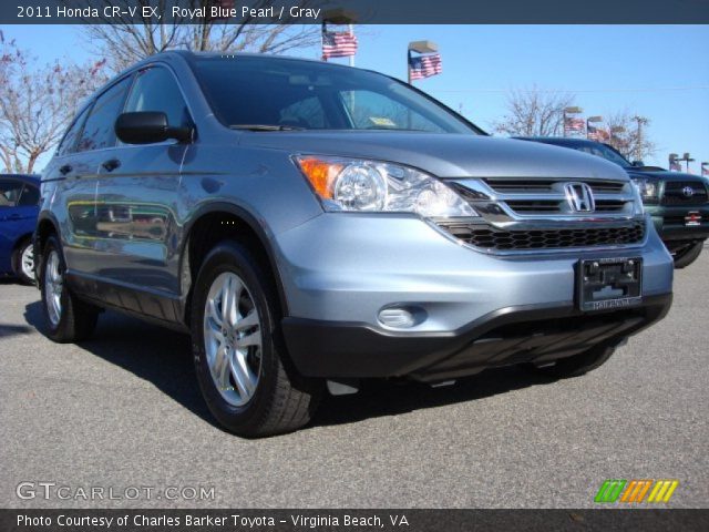 2011 Honda CR-V EX in Royal Blue Pearl