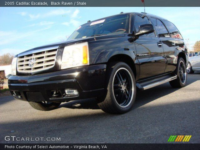 2005 Cadillac Escalade  in Black Raven