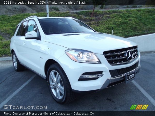 2012 Mercedes-Benz ML 350 4Matic in Arctic White