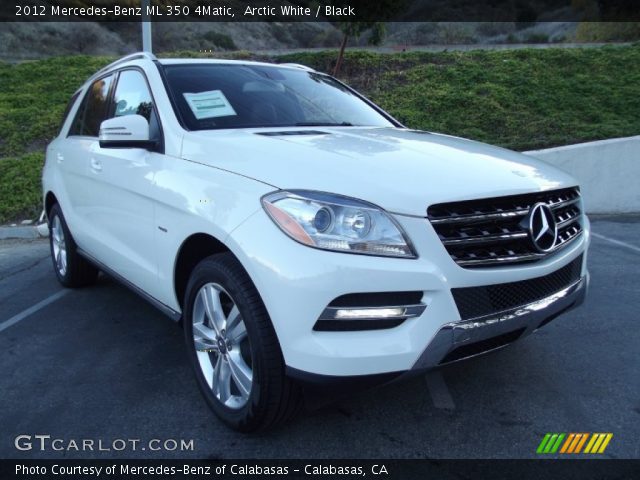 2012 Mercedes-Benz ML 350 4Matic in Arctic White