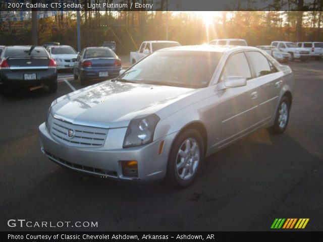 2007 Cadillac CTS Sedan in Light Platinum