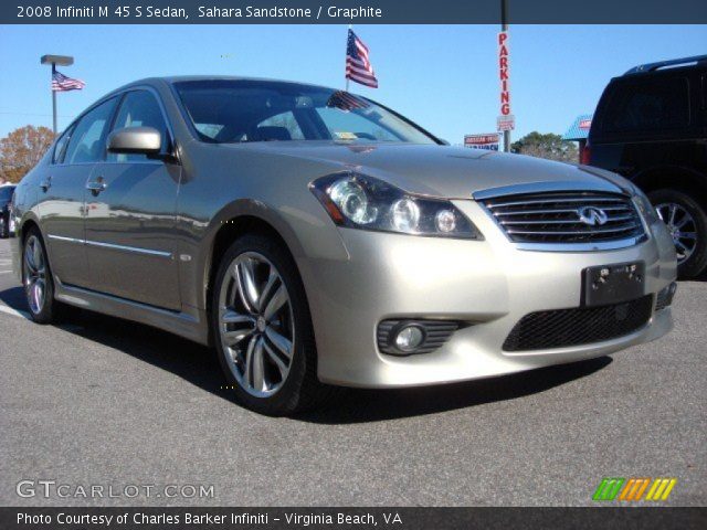 2008 Infiniti M 45 S Sedan in Sahara Sandstone
