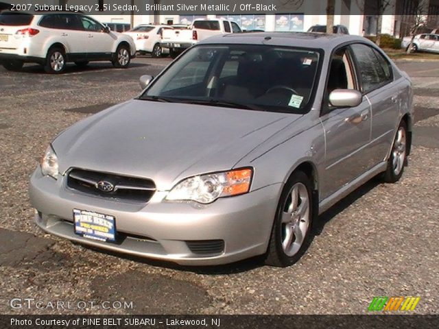 2007 Subaru Legacy 2.5i Sedan in Brilliant Silver Metallic