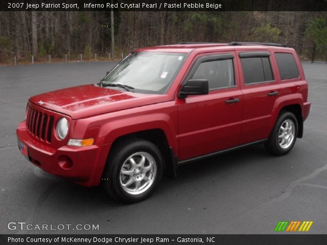 2007 Jeep Patriot Sport in Inferno Red Crystal Pearl