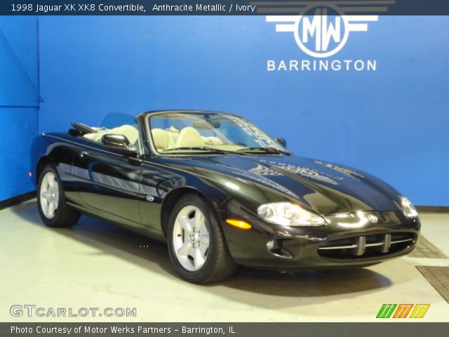 1998 Jaguar XK XK8 Convertible in Anthracite Metallic