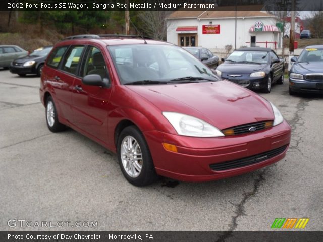 2002 Ford Focus SE Wagon in Sangria Red Metallic