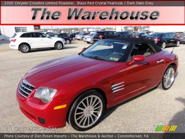 2005 Chrysler Crossfire Limited Roadster in Blaze Red Crystal Pearlcoat