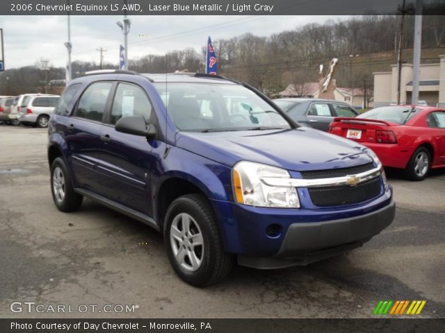 2006 Chevrolet Equinox LS AWD in Laser Blue Metallic