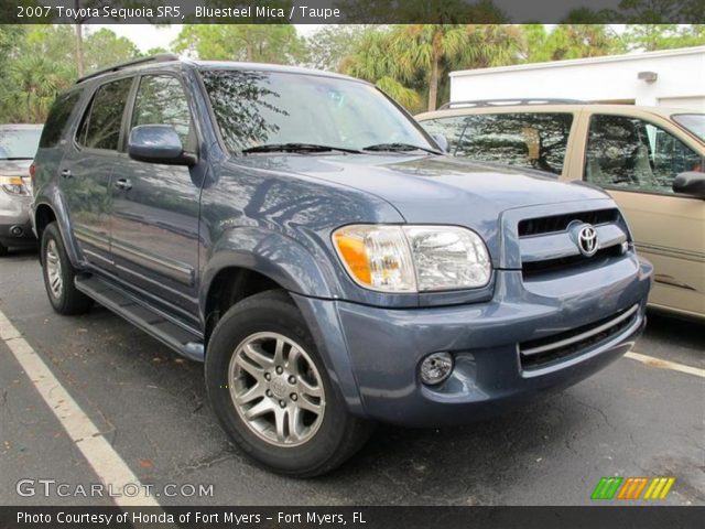 2007 Toyota Sequoia SR5 in Bluesteel Mica