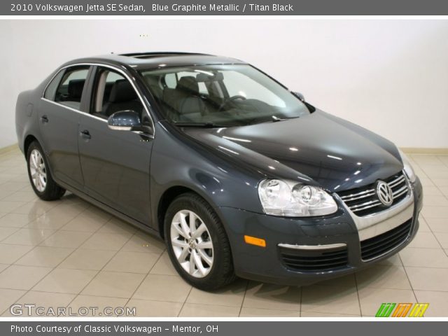 2010 Volkswagen Jetta SE Sedan in Blue Graphite Metallic