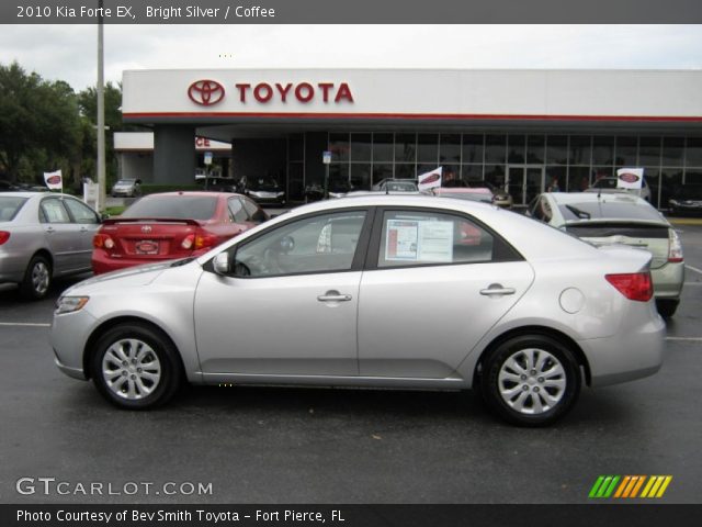2010 Kia Forte EX in Bright Silver
