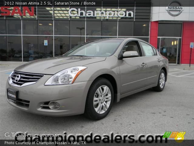 2012 Nissan Altima 2.5 SL in Saharan Stone