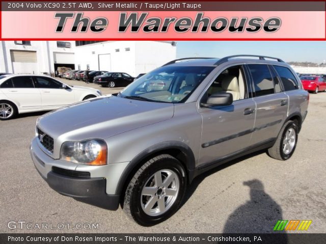 2004 Volvo XC90 2.5T AWD in Silver Metallic