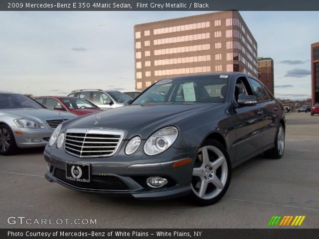 2009 Mercedes-Benz E 350 4Matic Sedan in Flint Grey Metallic