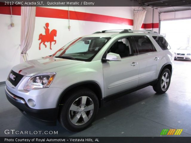 2012 GMC Acadia SLT in Quicksilver Metallic