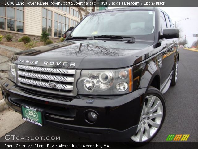 2006 Land Rover Range Rover Sport Supercharged in Java Black Pearlescent