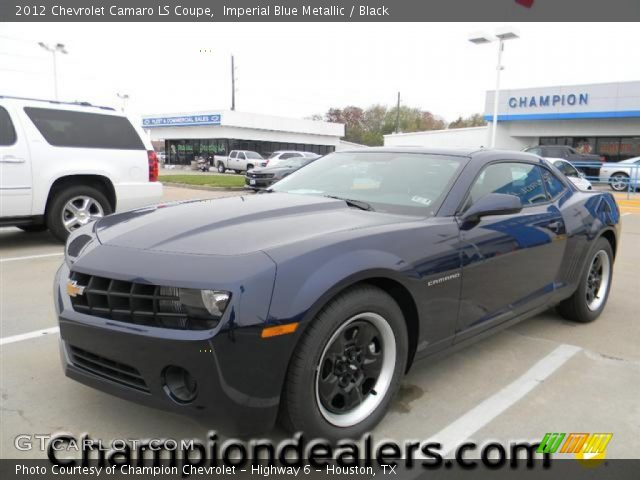 2012 Chevrolet Camaro LS Coupe in Imperial Blue Metallic