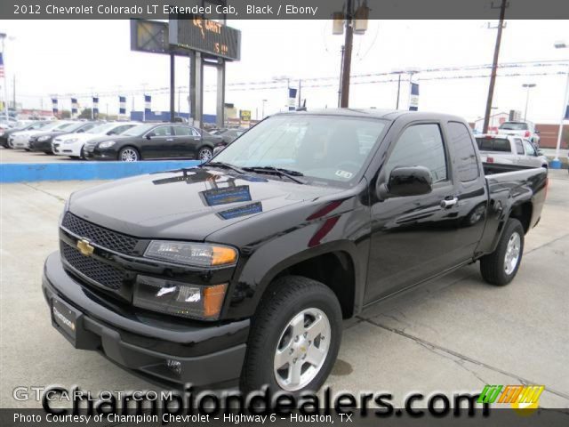 2012 Chevrolet Colorado LT Extended Cab in Black