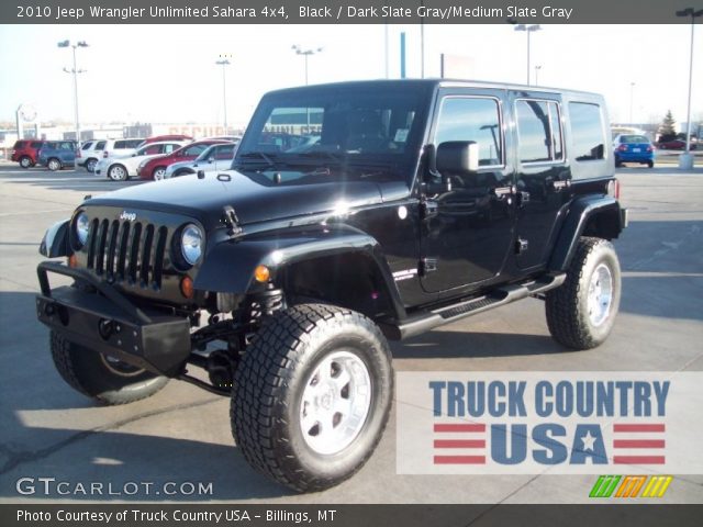 2010 Jeep Wrangler Unlimited Sahara 4x4 in Black