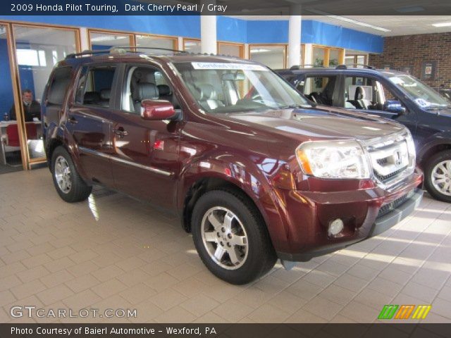 2009 Honda Pilot Touring in Dark Cherry Pearl